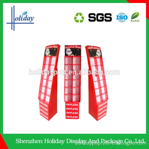 Cheapest Price Custom Makeup Mac Cosmetic Display Stand ,Professional Makeup Display Stand,Floor Standing Cardboard Display